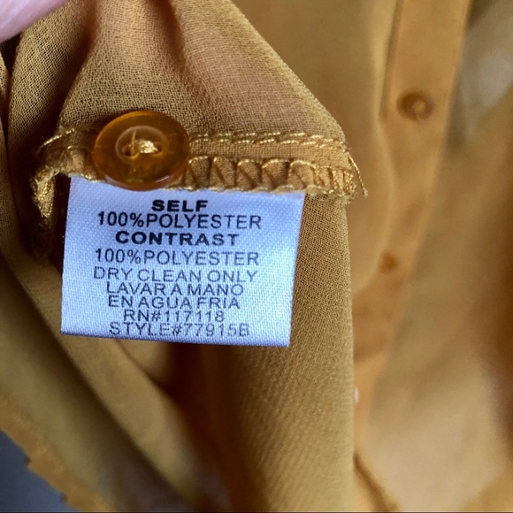 Marineblu blouse size medium - Picture 5 of 5